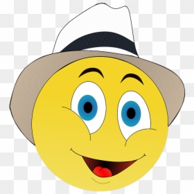 Smiley, HD Png Download - summer hat png