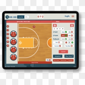 Electronics, HD Png Download - basketball hoop side view png