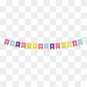 Banner, HD Png Download - birthday flags png