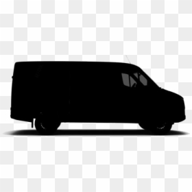 Mercedes Benz Cargo Van Png Cartoon - Compact Van, Transparent Png - cargo van png