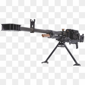 Gun Background Machine Transparent - Kord Machine Gun, HD Png Download - black gun png
