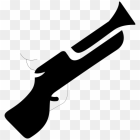 Blunderbuss Gun - Icon, HD Png Download - black gun png