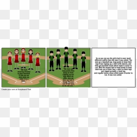 Child, HD Png Download - baseball base png