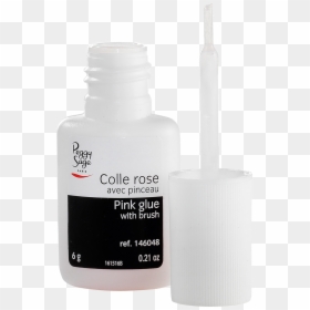 Pink Glue With Brush - Peggy Sage, HD Png Download - glue bottle png
