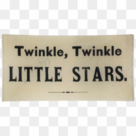 Paper, HD Png Download - twinkle twinkle little star png