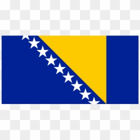 Ba Bosnia And Herzegovina Flag Icon - Bosnia And Herzegovina Flag Png, Transparent Png - dominica flag png