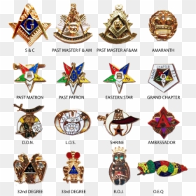 Column Clipart Masonic - Badge, HD Png Download - freemason png