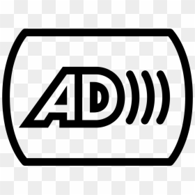 Transparent Audio Symbol Png - Audio Description Icon Transparent Background, Png Download - audio symbol png