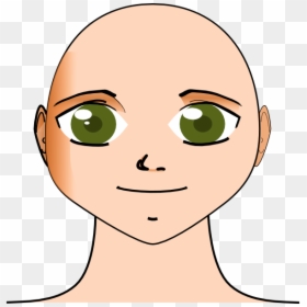Samson Head Clip Art - Bald Head Woman Clipart, HD Png Download - girl head png