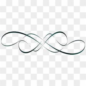Transparent Simple Swirl Design Png Vector - Calligraphy, Png Download - simple swirl patterns png