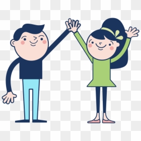 Caravan Icons Highfive Illustration - Cartoon, HD Png Download - caravan png