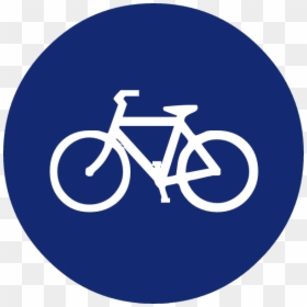 Laluan Basikal - Bike Signs, HD Png Download - bike lane png