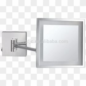 Square Led Bathroom Mirrors Decor Wall Mounted Makeup - Mirror, HD Png Download - makeup mirror png