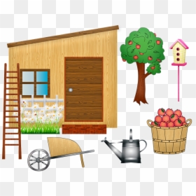 Wheelbarrow, HD Png Download - gallina png