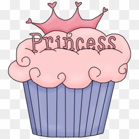 Png Transparent Library Princess Cupcake Png By Gaildreaan - Cartoon Cup Cakes For Birthday, Png Download - cupcake png transparent