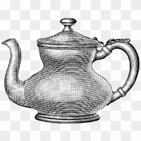 Vintage Coffee Pot Png , Png Download - Teapot, Transparent Png - coffee pot png
