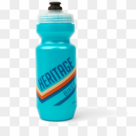 Pair Of Heritage Bikes & Coffee Purist Water Bottle - Water Bottle, HD Png Download - water bottle.png