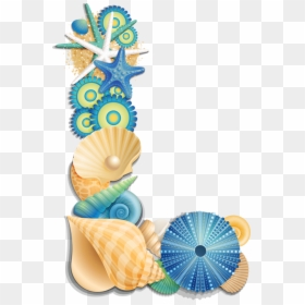 Transparent Beach - Transparent Seashell Border Clipart, HD Png Download - beach .png