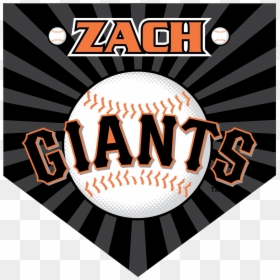 Giants Custom Home Plate Banner - Graphic Design, HD Png Download - san francisco giants png
