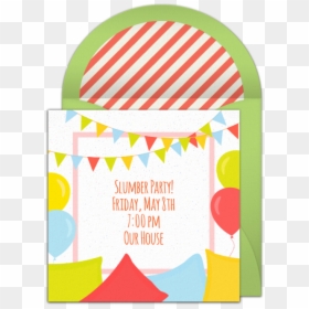 Slumber Party Online Invitation - Slumber Party Cute Background, HD Png Download - slumber party png