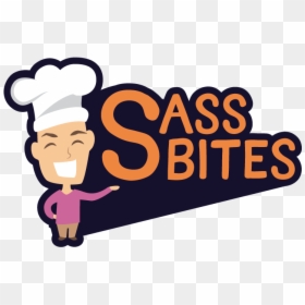 Sass Bites Logo Sass Logo Podcast - Cartoon, HD Png Download - sass logo png