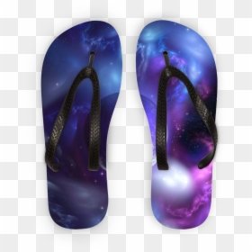 Flip-flops, HD Png Download - purple planet png