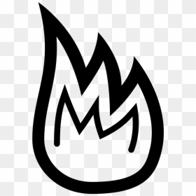 Transparent Flame Icon Png - Passion Icon, Png Download - white flame png