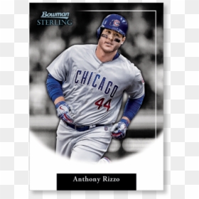 Anthony Rizzo 2019 Bowman Sterling Retrospect Poster - Baseball Player, HD Png Download - anthony rizzo png