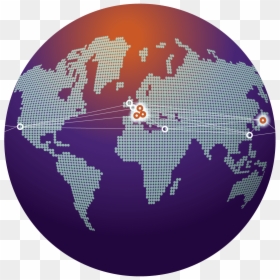 Latin American And Caribbean, HD Png Download - purple planet png