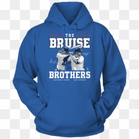 The Bruise Brothers - Texas Tech University Hoodie, HD Png Download - anthony rizzo png