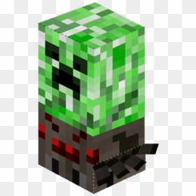 Papercraft Creeper Mini Minecraft, HD Png Download - minecraft spider png