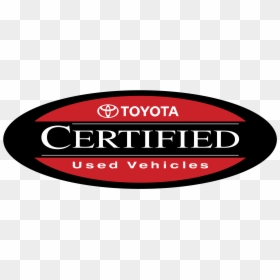 Toyota Certified Used Vehicles Logo Png Transparent - Toyota Certified Used Vehicles, Png Download - toyota logo png transparent