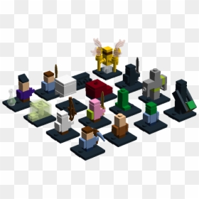   - Build Lego Minecraft Micro Mobs, HD Png Download - minecraft spider png