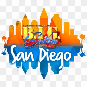 Transbig San Diego Logo B - San Diego City Background, HD Png Download - baile png