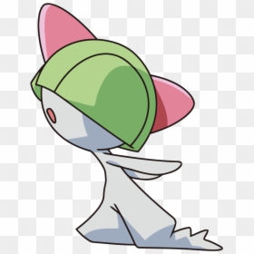 Clip Art Ralts Emerald - White Pokemon Green Hat, HD Png Download - ralts png