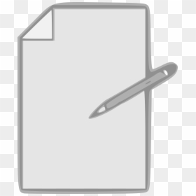 Paper, HD Png Download - pencil and paper png