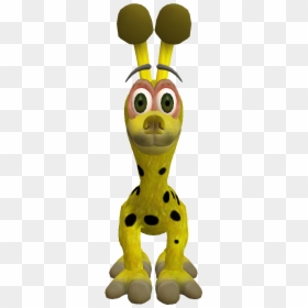 Giraffe Giraffe Giraffidae Yellow Mammal Vertebrate - Baby Toys, HD Png Download - odie png