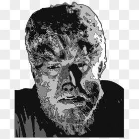 Frankenstein Meets The Wolf Man, Lon Chaney, Jr., 1943, HD Png Download - creepy man png