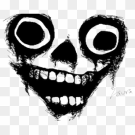 Creepy Clipart Smile Man - Scary Roblox Face, HD Png Download - creepy man png