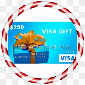 $15 Visa Gift Card , Transparent Cartoons - 300 Visa Gift Card, HD Png Download - visa card png