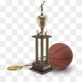 Group - Trophy, HD Png Download - basketballs png