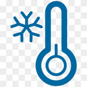 Transparent Temperature Clipart - Cold Temperature Png, Png Download - thermometer icon png