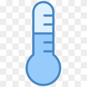 Low Temperatures Icon Vector, HD Png Download - thermometer icon png