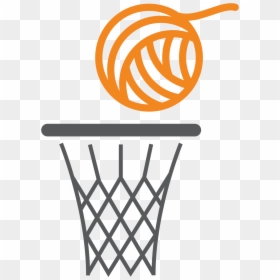 Basketball Net Image Vector, HD Png Download - basketballs png