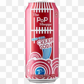 The Pop Shoppe Hard Cream Soda 473 Ml - Pop Shoppe Cream Soda, HD Png Download - soda pop png