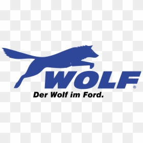 Transparent Wolf Transparent Png - Wolf Racing, Png Download - ford logo png transparent