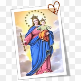 Imágenes De La Virgen María Auxiliadora, HD Png Download - virgen maria png
