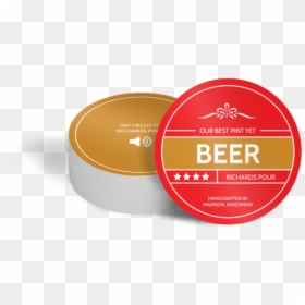 Richards Pour Beer Coaster Template Preview - Sunscreen, HD Png Download - madison beer png
