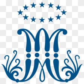 Logo Colegio Marista, HD Png Download - virgen maria png