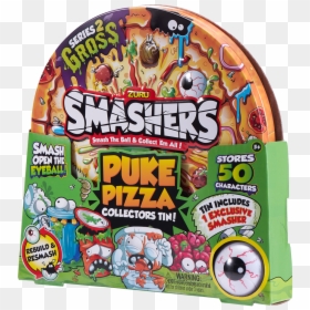 Meets The Still-popular Global Unboxing Trend, Where - Smashers Puke Pizza, HD Png Download - unboxing png